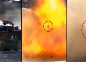 Kameramanı Fark Etti ve Ateşledi!