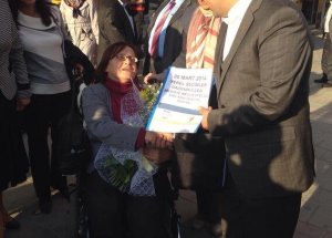 Gaziemir'e Ak Parti'den Engelli Aday Adayı