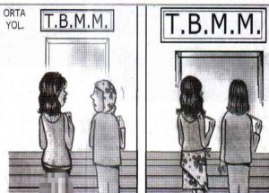 Samsun'u Ayağa Kaldıran Başörtüsü Karikatürü