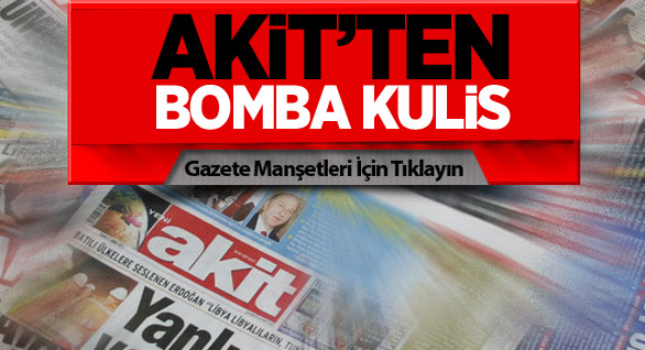 İşte Günün Manşetleri!