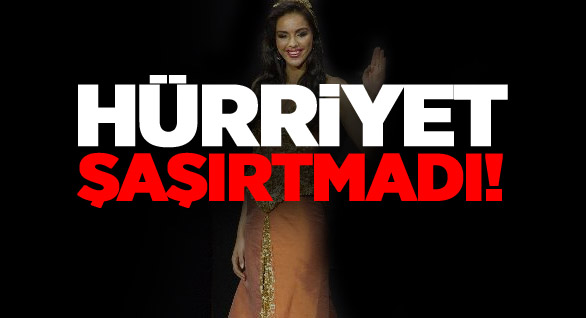 Hürriyet'e Göre Kıyafet Şaşırtmış!