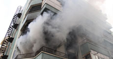 Apartmanda Yangın Paniği