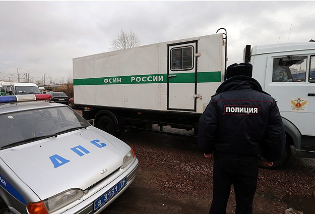 Greenpeace Üyeleri St.Petersburg'da