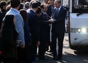 Başbakan Erdoğan ve Barzani Diyarbakır'da