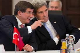 Davutoğlu ve Kerry Ortak Açıklama Yaptı