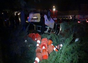 Uşak’ta Trafik Kazası: 2 Yaralı