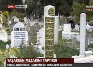 İşte Cübbeli Ahmet Hocanın Mezarı!
