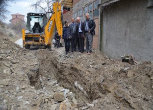 Bostanbükü Köyü Kanalizasyonunda Sona Yaklaşılıyor