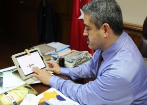 Nazilli'de Belediye Fen İşleri Gps İle Takip Ediliyor