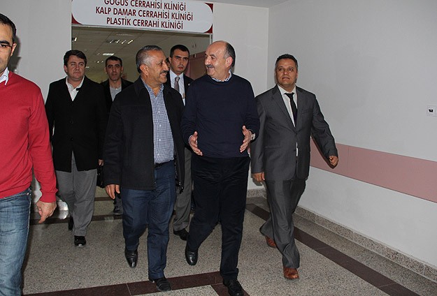 Müezzinoğlu'ndan Hastane Teftişi
