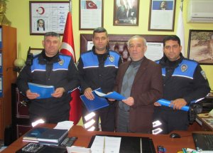 Ödemiş'te Toplum Destekli Polisler Muhtarlarla Elele