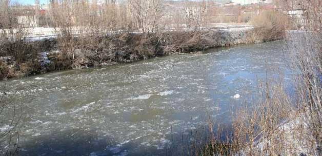 Kars Çayı Dondu