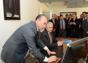 Yıldırım'dan Başkan Erdoğan'a Ziyaret