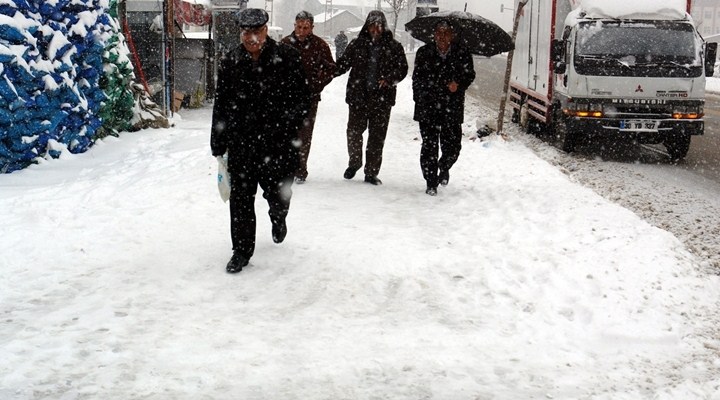 Kayseri Beyaza Büründü