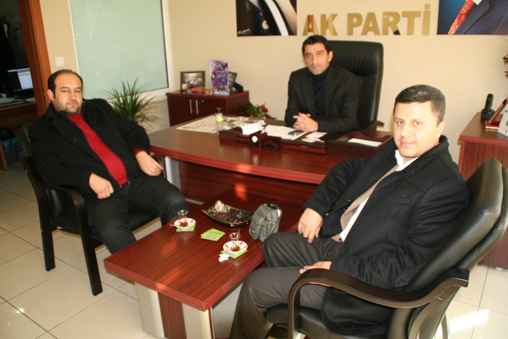 Ak Parti İlçe Başkanı Kelebek’e Ereğli Ve Gökçebey Heyetinden Ziyaret