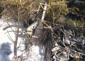 KKTC'DE Helikopter Düştü