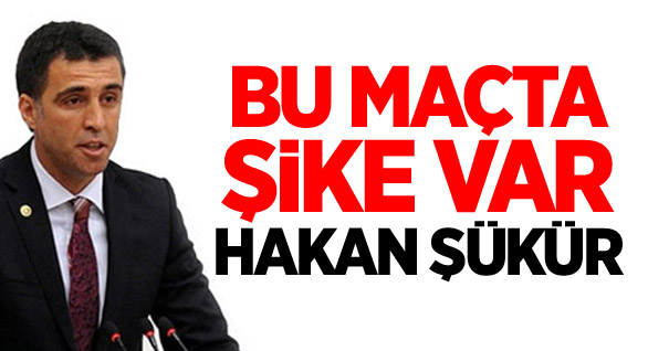 Bu Maçta Şike Var Hakan Şükür