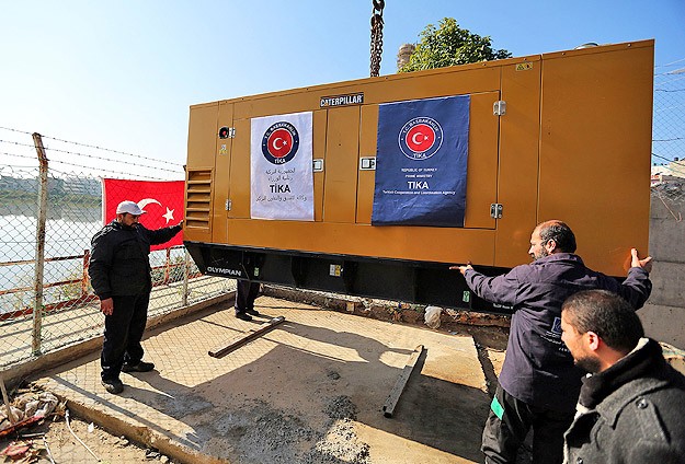 TİKA'dan Gazze'ye jeneratör