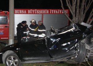 Aşırı hız ölüm getirdi