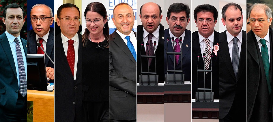 Başbakan Erdoğan Yeni Kabineyi Açıkladı