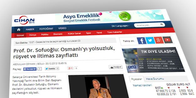 Prof, Cihan’ı Yalanladı