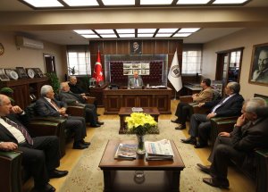 Kırşehirli İş Adamları Yaşar’ı Ziyaret Etti