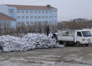 Ergani'de Kömür Dağıtımı