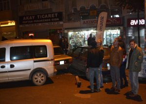 Freni Boşalan Araç Korkuttu