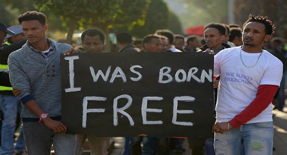 Afrikalılar İsrail'den sığınma talep etti