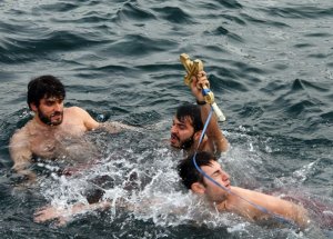Denizden Haç Çıkarma Töreni