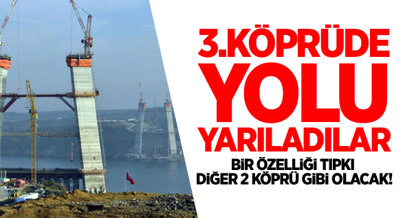 3. Boğaz Köprüsü'nde Yolu Yarıladılar