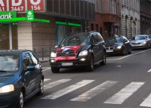 Macaristan'da Erdoğan'a Konvoylu Destek!