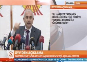 GYV Başkanı Yeşil'den Sert Açıklamalar
