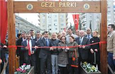 Buca'da Gezi Parkı açıldı