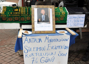 Büfeciden tabutlu eylem