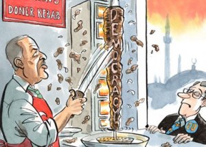 Başbakan Erdoğan'a Çirkin Karikatür