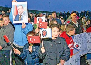 Bosna'da Erdoğan'a Sevgi Seli