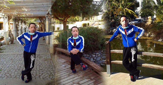 Maskesiz bir günün tadını çıkardı