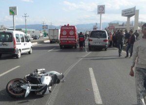 Hayatını Kask Kurtardı