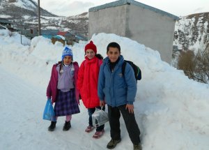 Kar Posof’u Esir Aldı