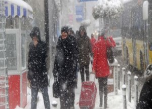 İstanbul'da Kar Yağışı Başladı!