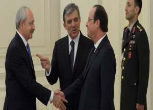Hollande, Kılıçdaroğlu'na Başbakan Erdoğan'ı Sordu