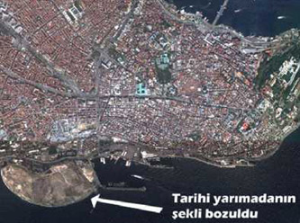 Tarihi Yarımada'da şaşırtan görüntü!