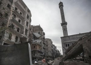 Suriye’de Camiye ‘Varil Bombalı’ Saldırı