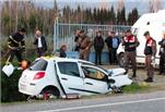 Ödemiş’te trafik kazası: 3 ölü, 1 yaralı