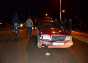 Otomobil İle Motosiklet Çarpıştı: 1 Yaralı