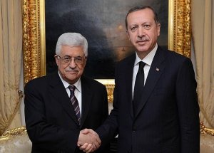 Erdoğan İle Abbas Filistin'i Görüştü
