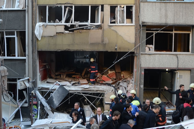 Taksim Kazancı Yokuşu'nda patlama