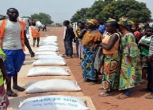 Orta Afrika Kıtlıkla Karşı Karşıya