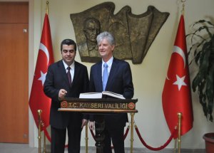 Avusturya Büyükelçisi Klaus Wölfer Kayseri’de